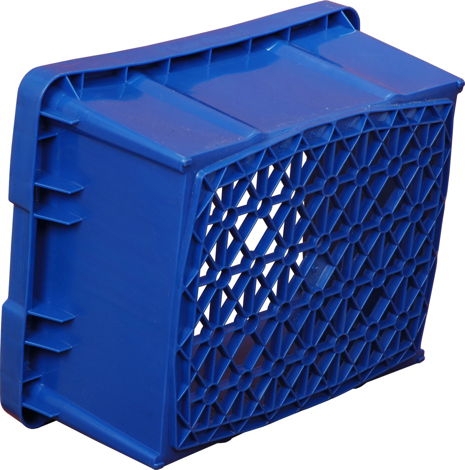 Ящик сплошной 480х393х220 мм, синий