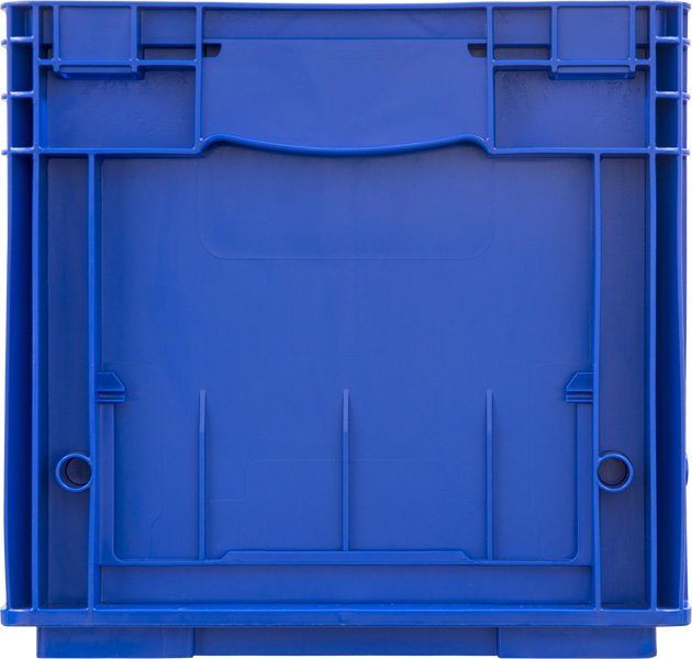 Пластиковый ящик 396х297х280 RL-KLT голубой