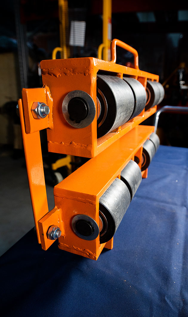 Роликовая платформа подкатная TOR 12000R-08SW/ST-120 12 т