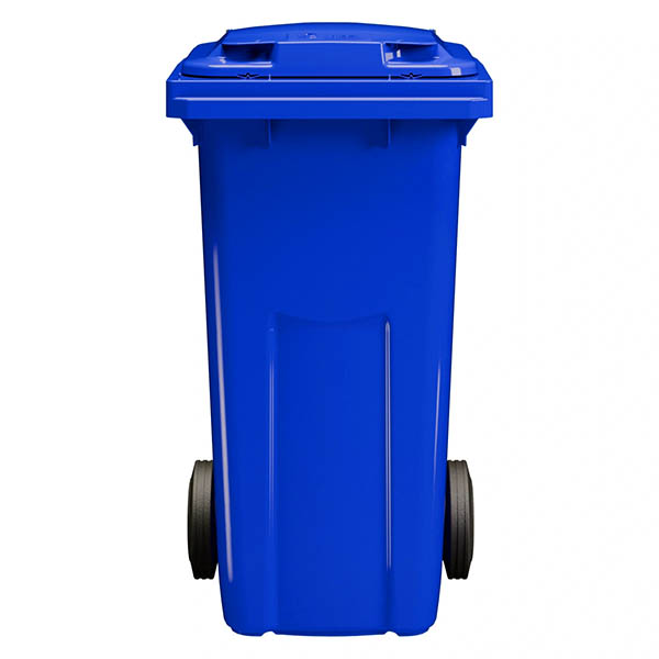 Передвижной мусорный контейнер на колесах 120 литров