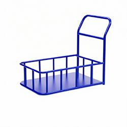 Платформенная тележка с бортами ТПБ-600х900 (без колес)