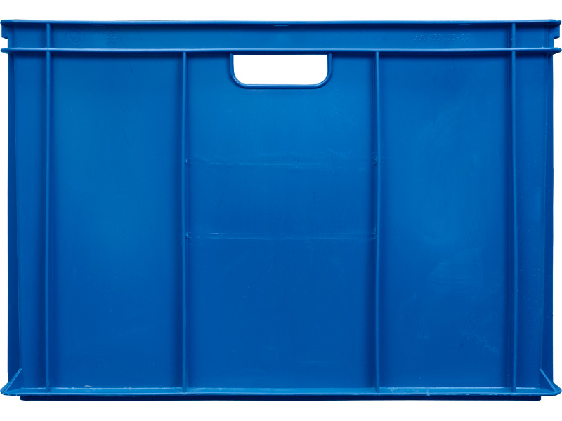 Пластиковый ящик 600х400х410 синий