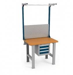 Слесарный верстак Диком ВС-100-02 Ф + Экран ВС-100-Э2