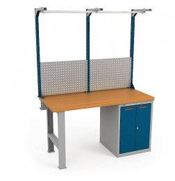 Верстак ВС-150-03 Ф + Экран ВС-150-Э2