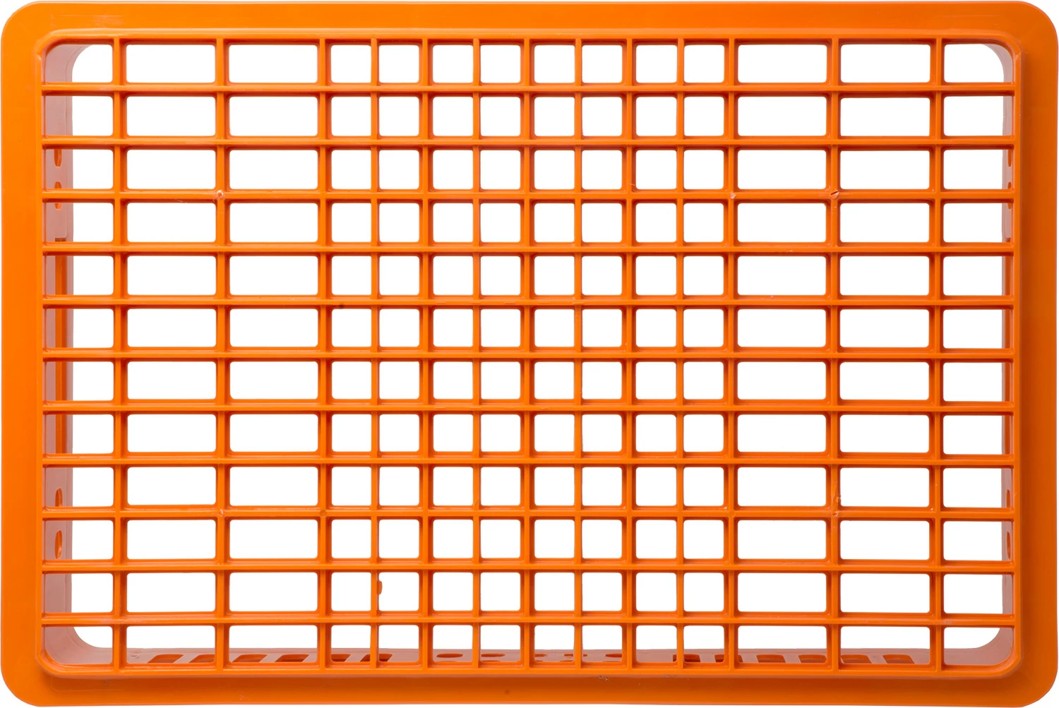 Пластиковый ящик 600х400х150 оранжевый