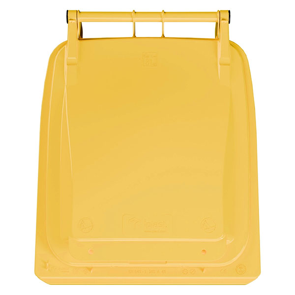 Передвижной мусорный контейнер 240 л., с крышкой без педали