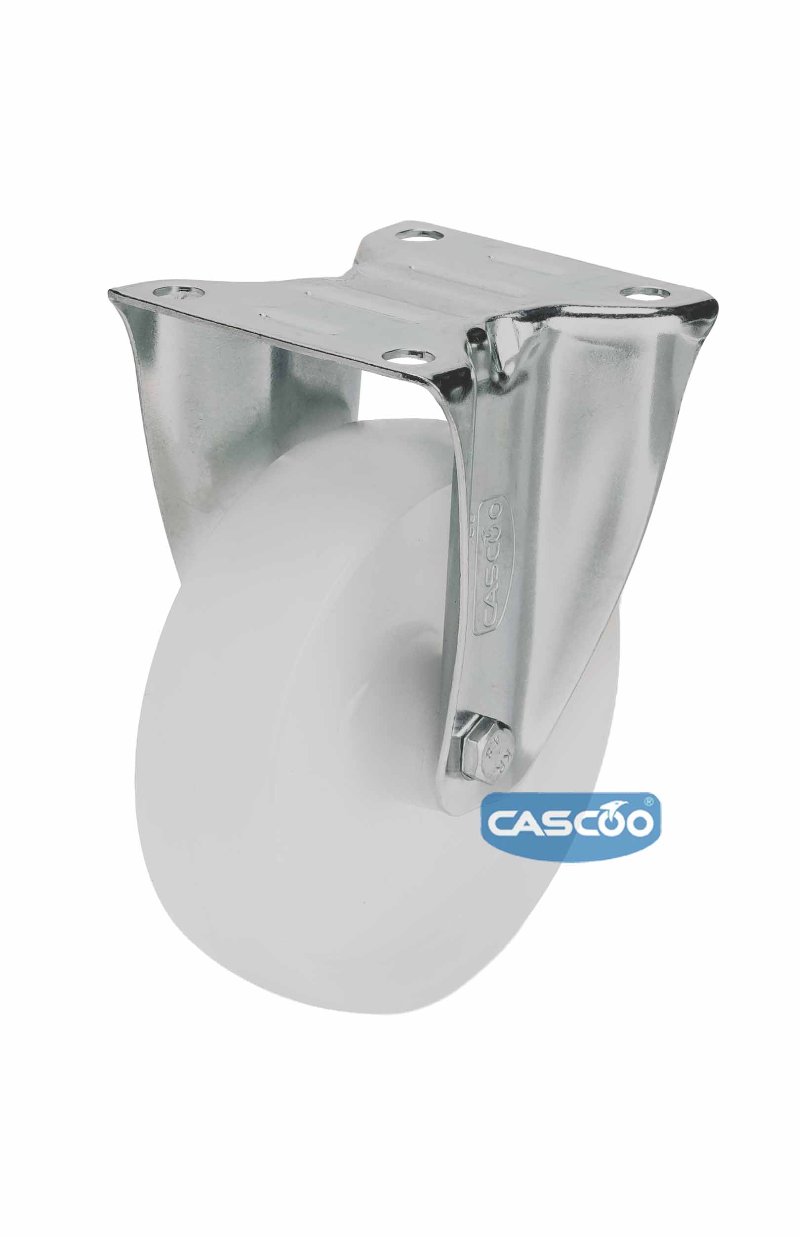 Колесо CASCOO фиксированное, (d=125мм, г/п=200кг) полиамид, Германия