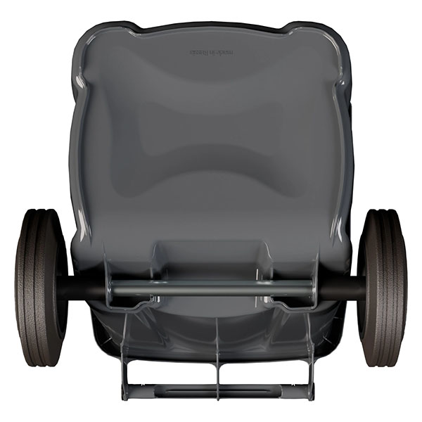 Передвижной мусорный контейнер на колесах 120 литров