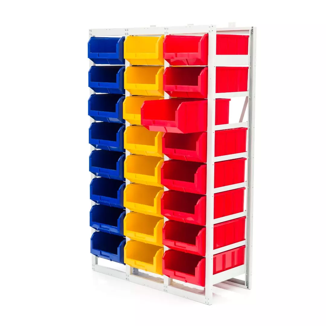 Стеллаж CP-4 с ящиками V4 на 24 ячейки СР-V4-3