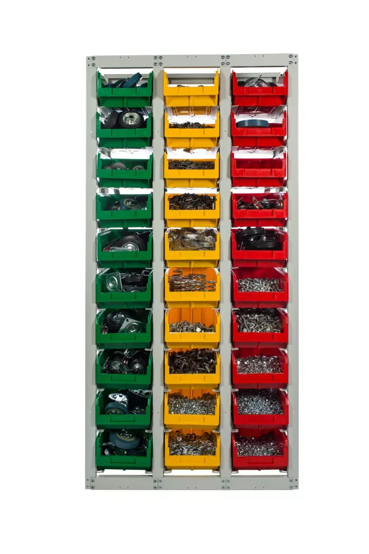 Стеллаж CP-3 с ящиками V3 на 30 ячеек СР-V3-3