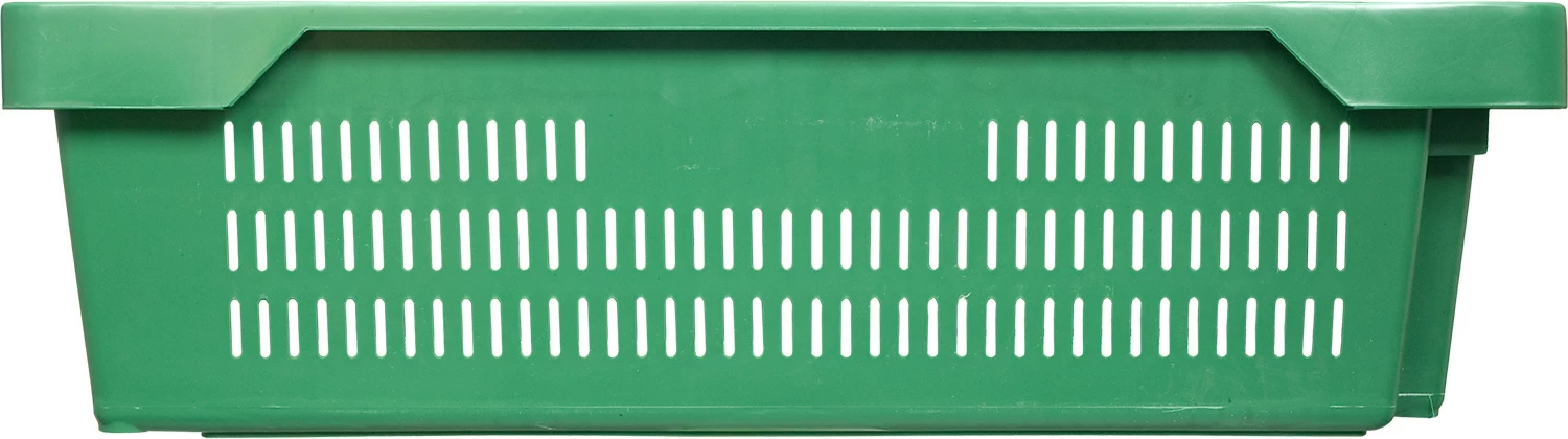 Пластиковый ящик для рыбы 800х400х225 зеленый