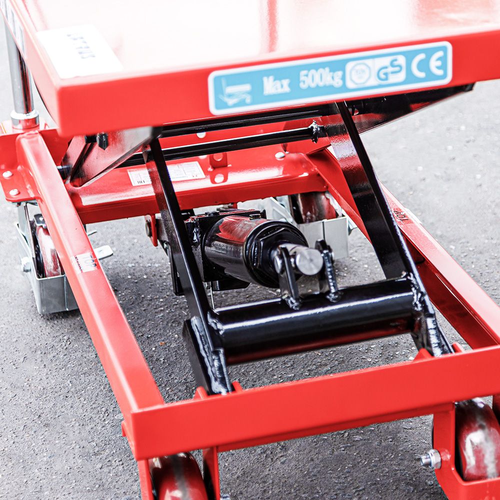 Гидравлический Подъемный Стол Передвижной OXLIFT OXF-50 900 мм 500 кг 815х500х50 мм