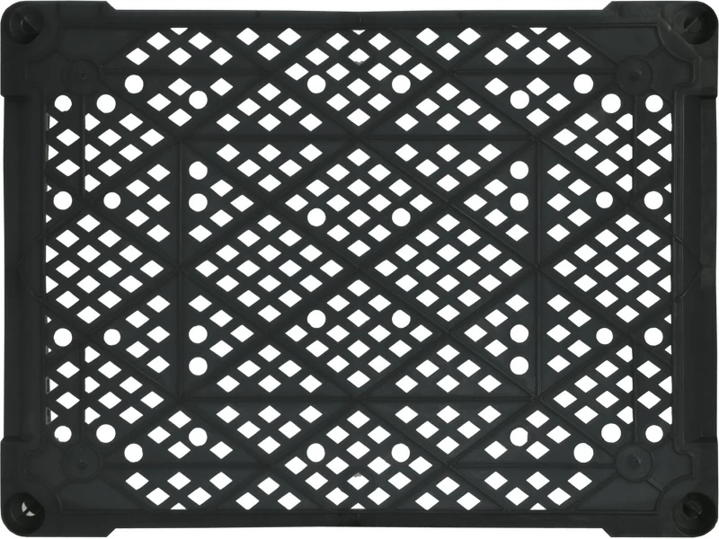 Пластиковый ящик 400x300x110 черный