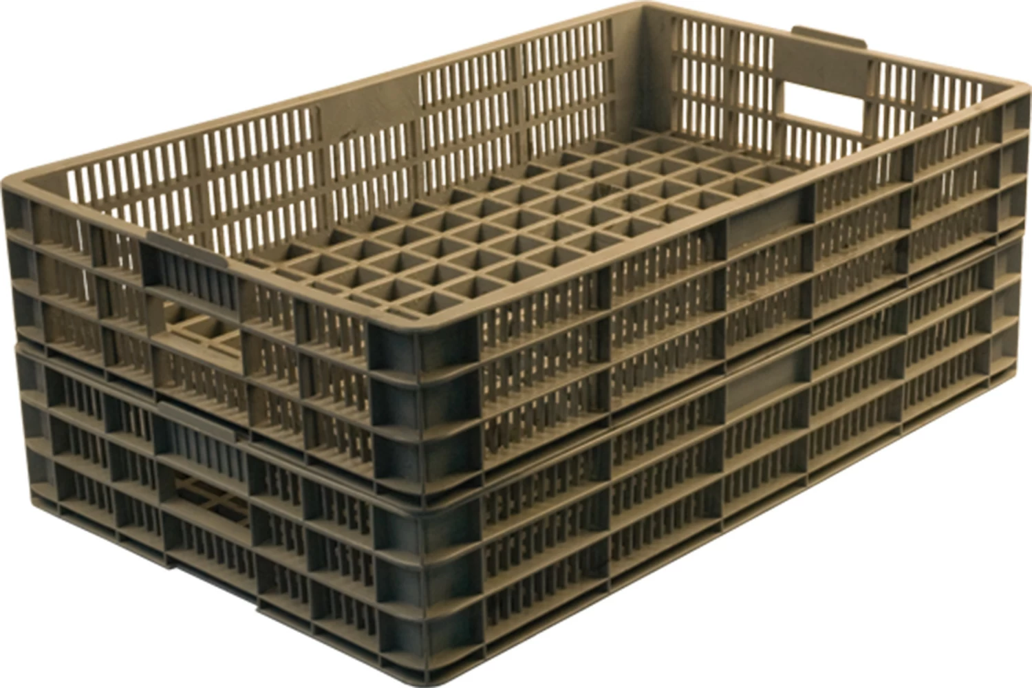 Пластиковый ящик 740х465х145 серый