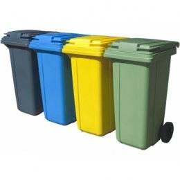 Мусорные контейнеры на 2-х колесах