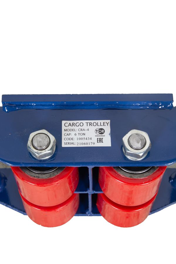 Роликовая платформа поворотная TOR CRA-4 г/п 6 т (G) (без ручки)