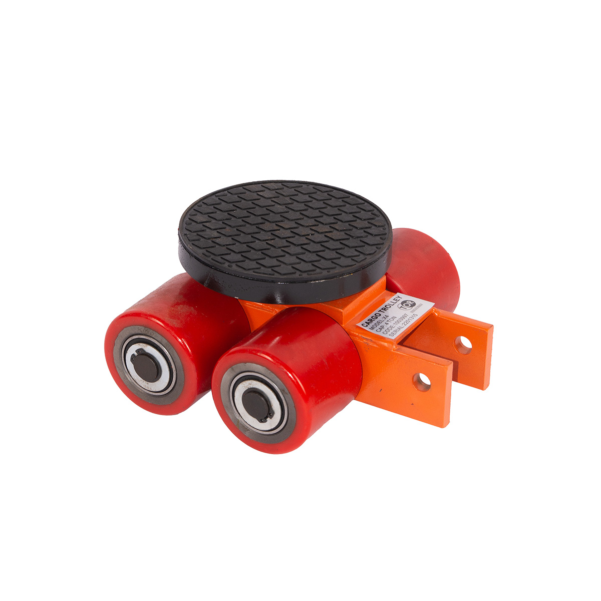 Роликовая платформа поворотная TOR X4 г/п 4 т (с ручкой)