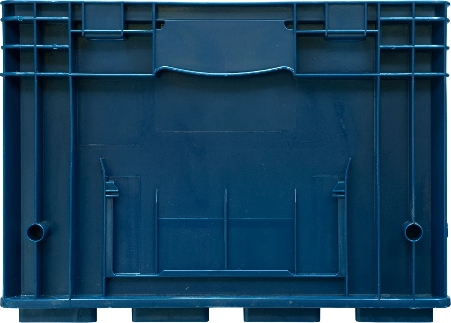Пластиковый ящик 594х396х280 R-KLT синий