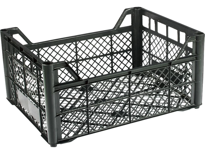 Пластиковый ящик 400х300х185 черный