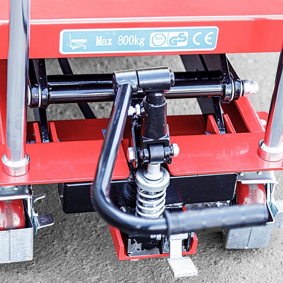 Гидравлический Подъемный Стол Передвижной OXLIFT OXFD-80 1500 мм 800 кг 1206х610х50 мм