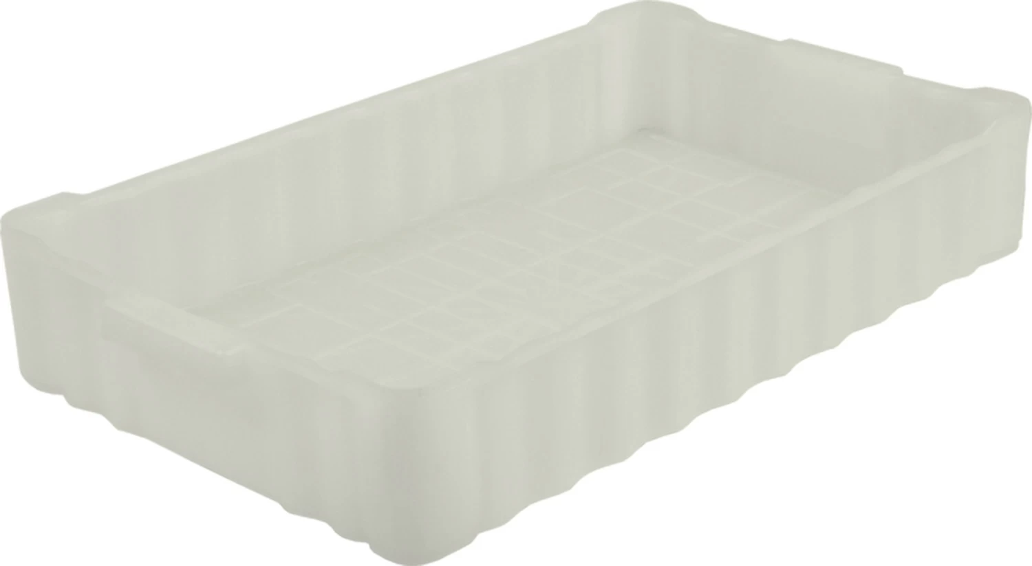 Пластиковый ящик для рыбы 788х470х138 белый