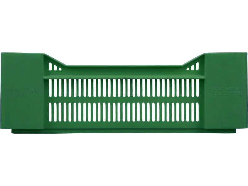 Пластиковый ящик 600x400x135 зеленый