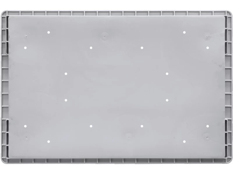 Пластиковый ящик 594х396х280 серый