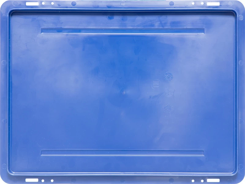 Пластиковая крышка для ящика KLT 400х300, синяя