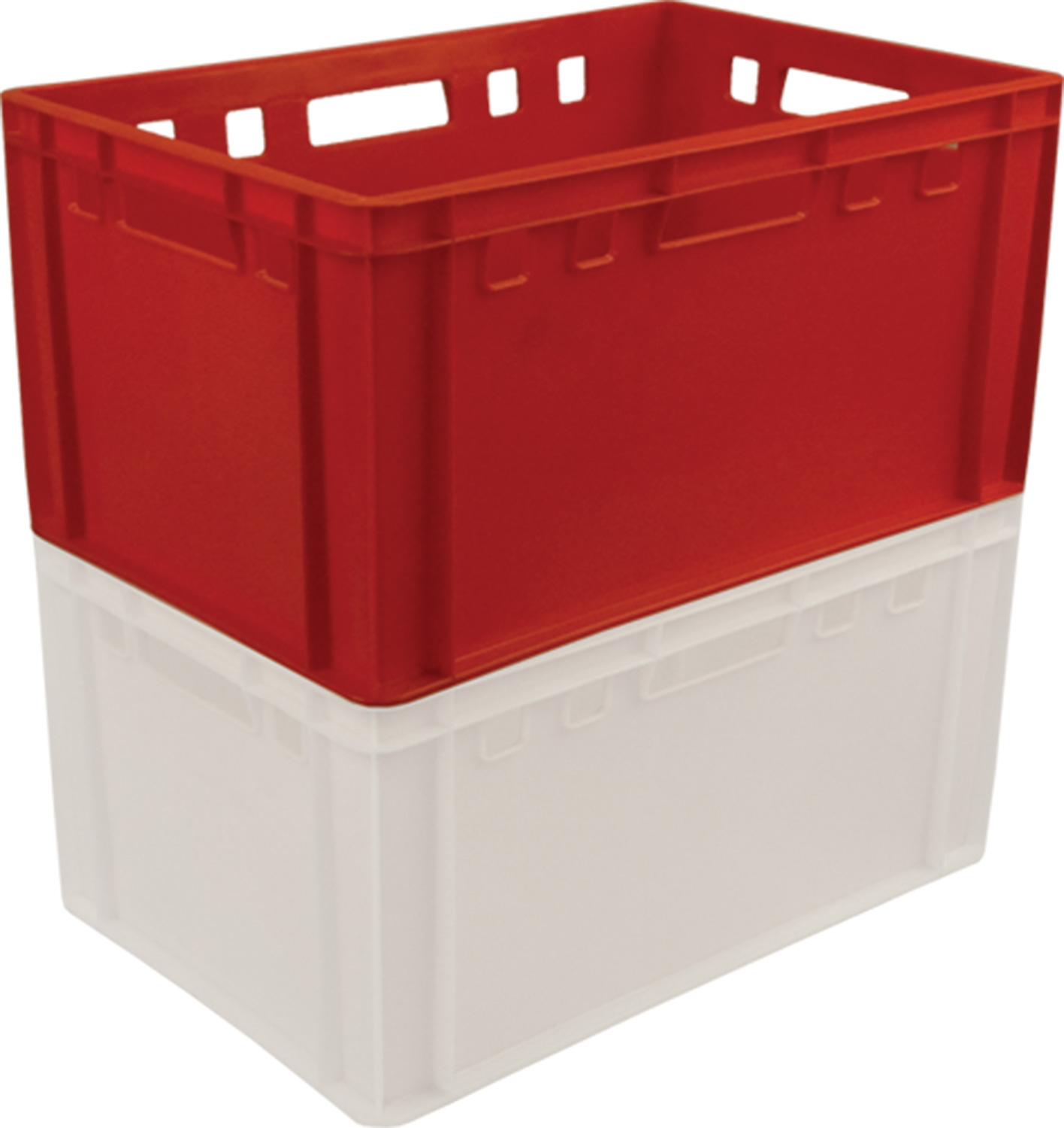 Пластиковый ящик 600x400x300 Е3 белый