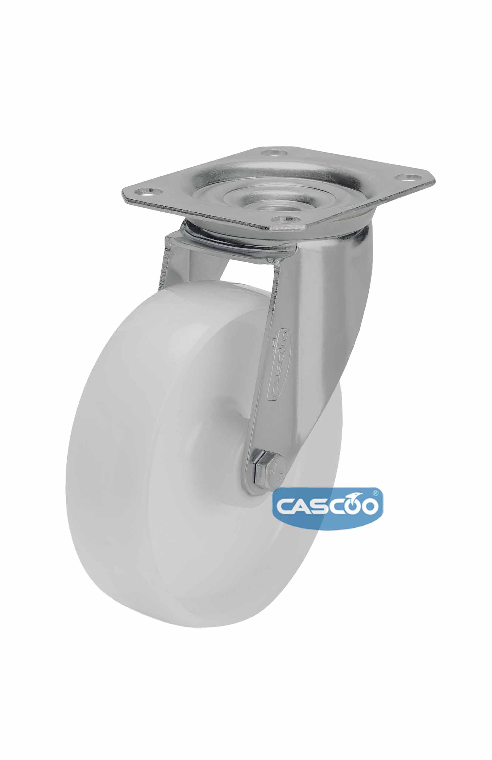Колесо CASCOO поворотное, (d=160мм, г/п=300кг) полиамид, Германия