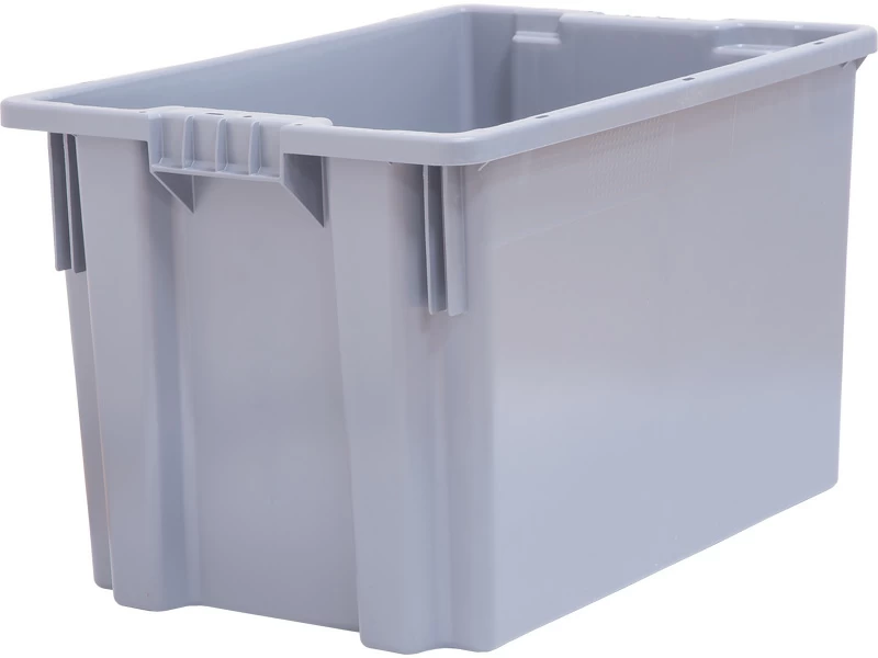 Ящик универсальный, сплошной 600x400x350 серый