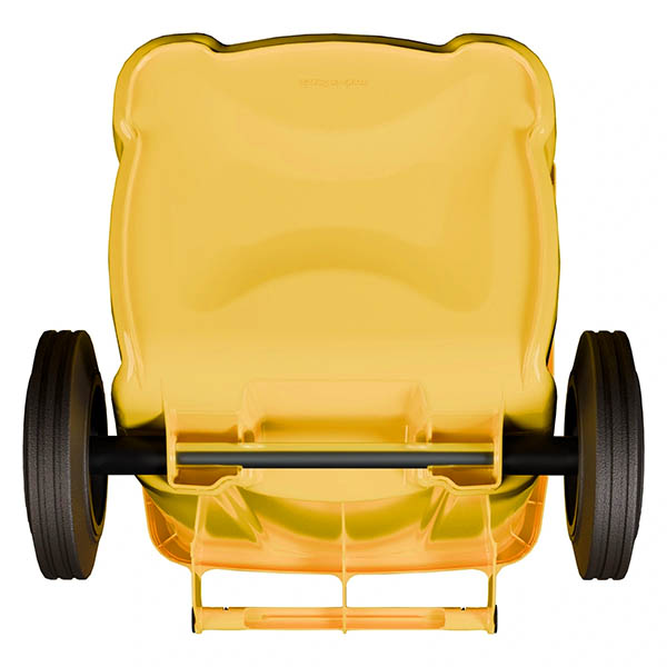 Передвижной мусорный контейнер на колесах 120 литров