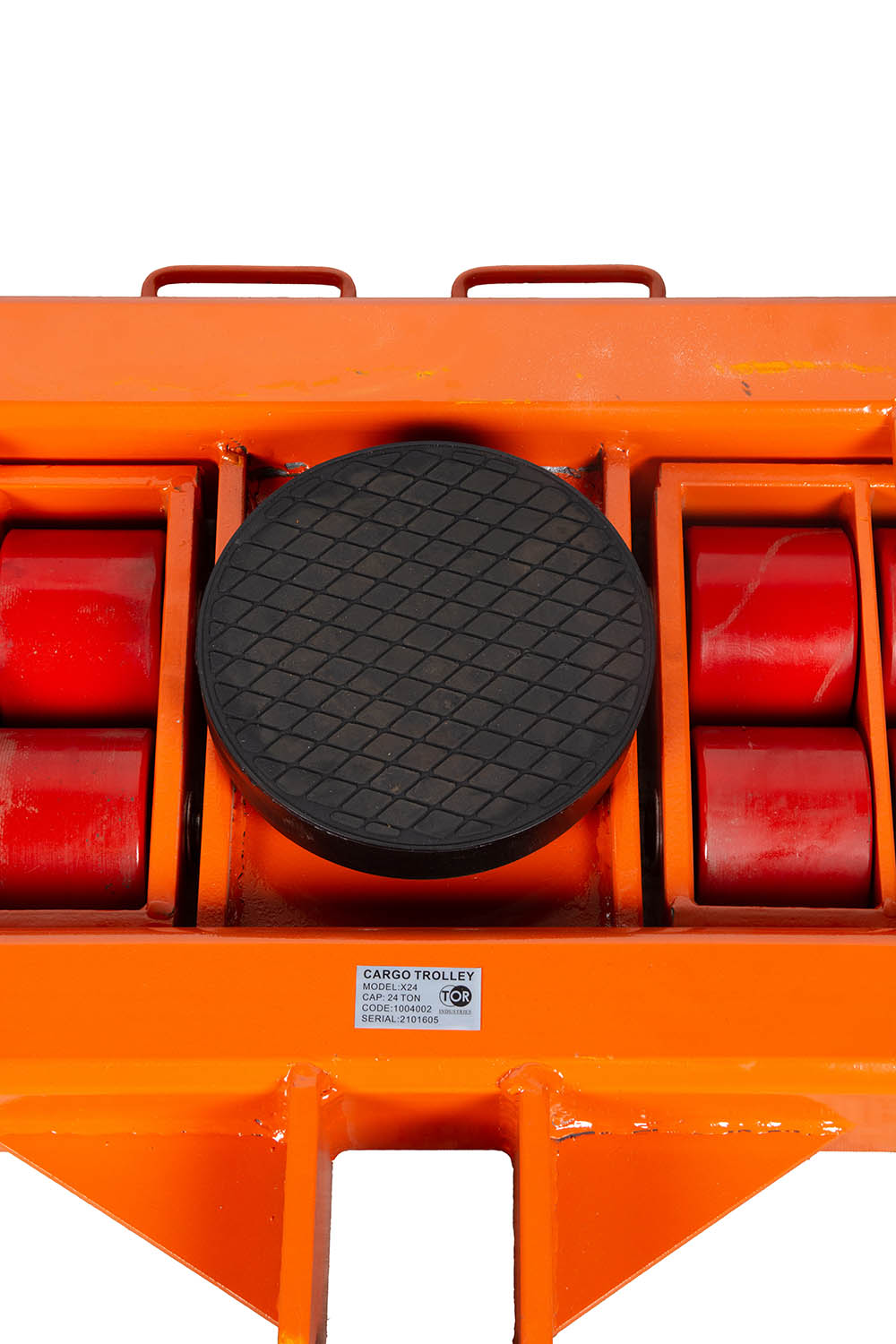 Роликовая платформа поворотная TOR X24 г/п 24 т (с ручкой)