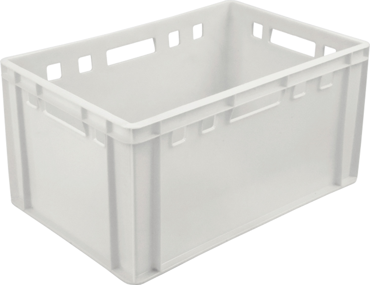 Пластиковый ящик 600x400x300 E3 белый