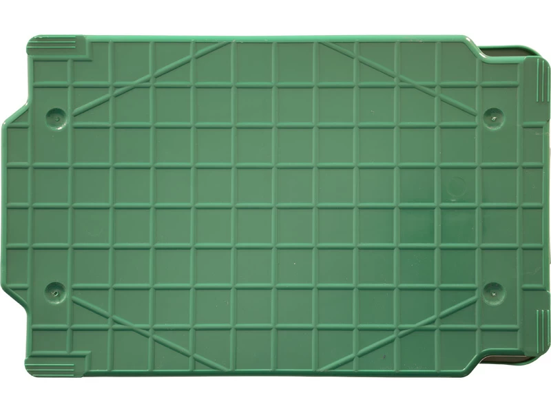 Ящик сплошной 600x400x300 мм зеленый