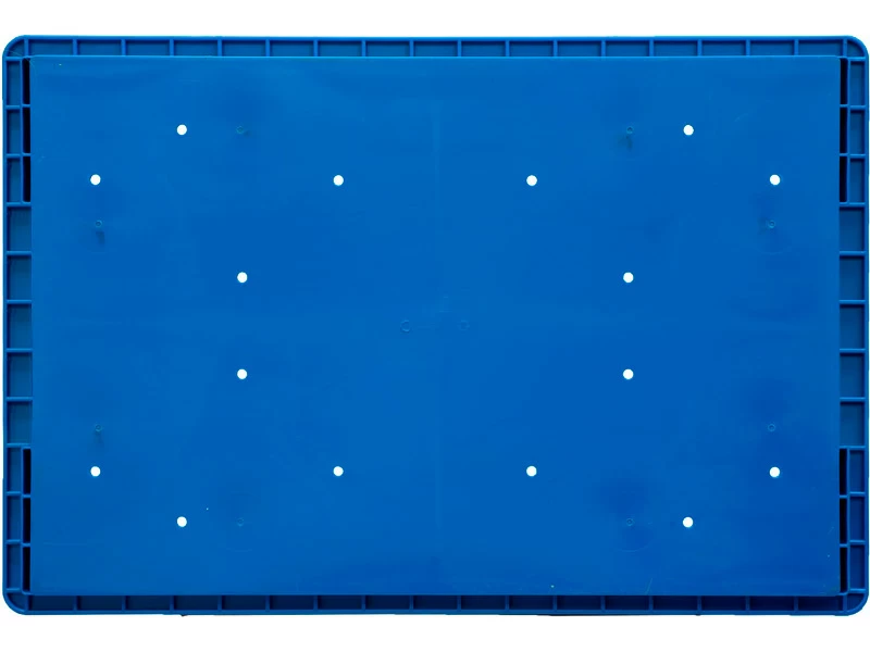 Пластиковый ящик 594х396х280 RL-KLT голубой