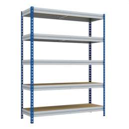 Стеллаж МКФ 18615-2,5 (размеры ДхШхВ= 1830 x 610 x 2500мм, 5 ярусов)