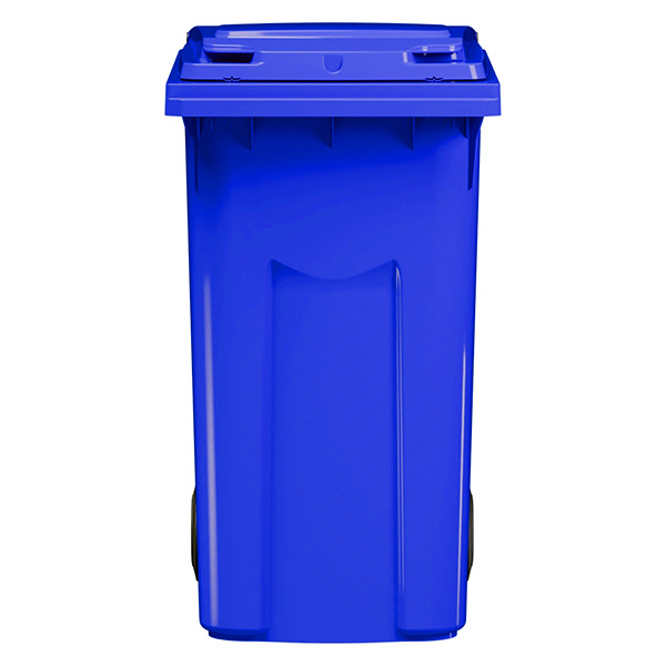 Передвижной мусорный контейнер 360 л. с крышкой без педали