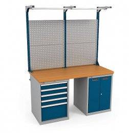 Верстак ВС-150-07 Ф + Экран ВС-150-Э3