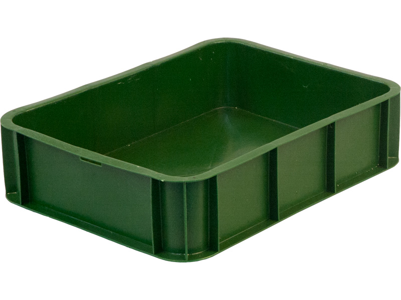 Пластиковый ящик 430х330х110 зеленый