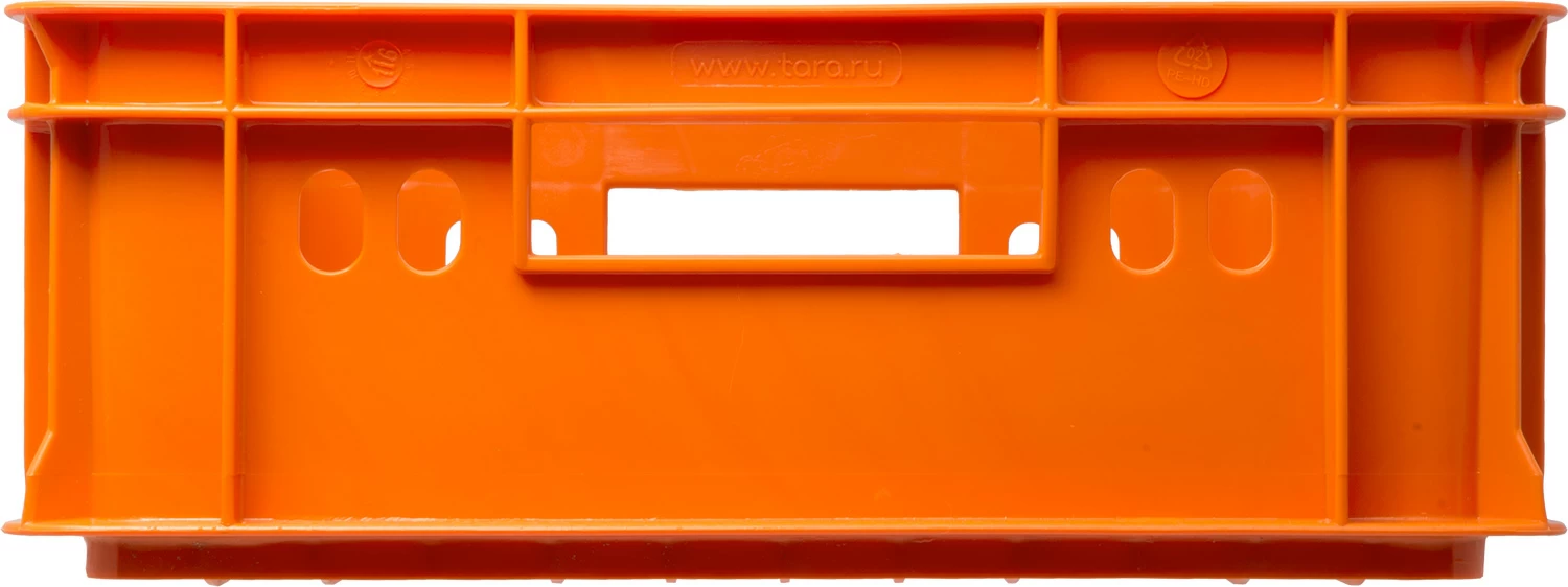 Пластиковый ящик 600х400х150 оранжевый