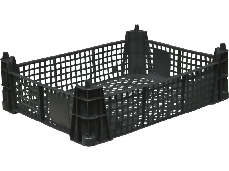 Пластиковый ящик 400x300x110 черный