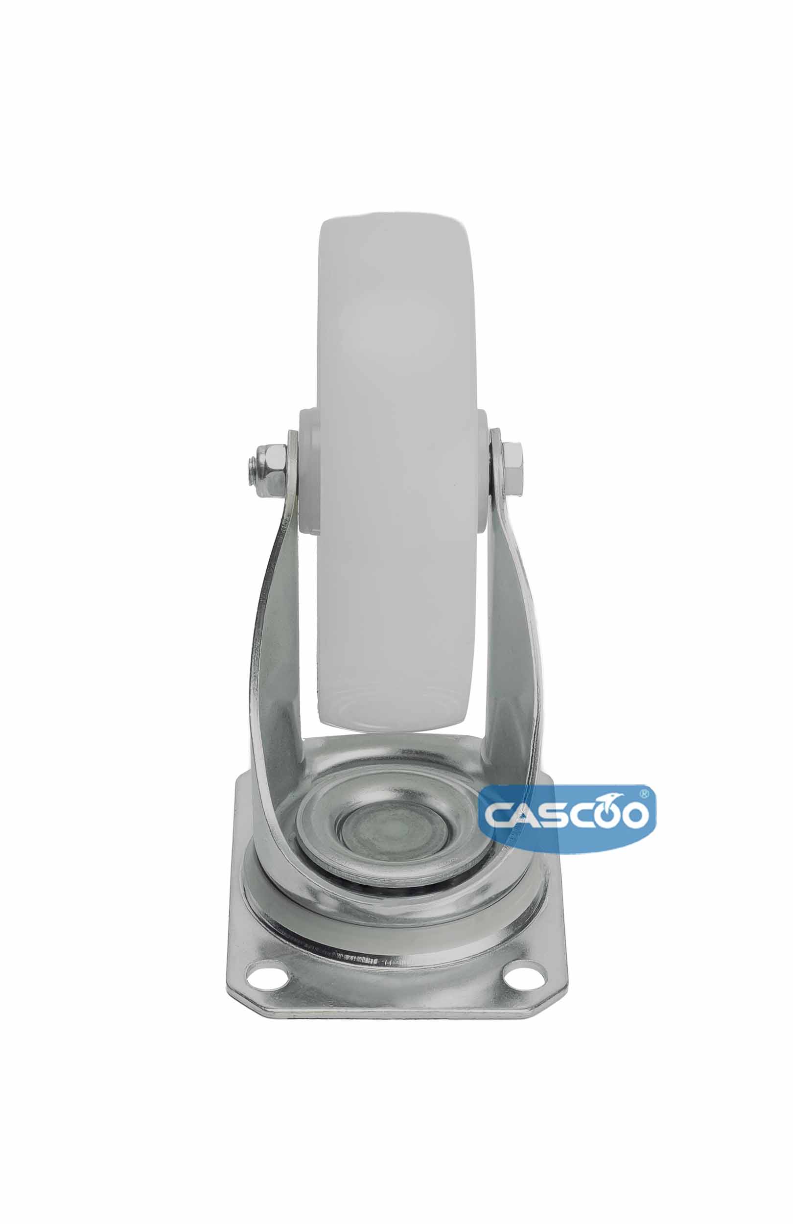 Колесо CASCOO поворотное, (d=125мм, г/п=200кг) полиамид, Германия
