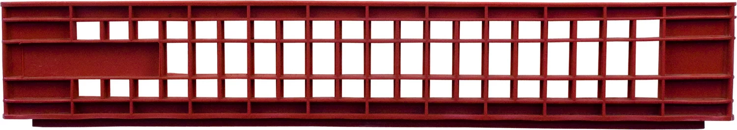 Пластиковый ящик 740х460х130 красный