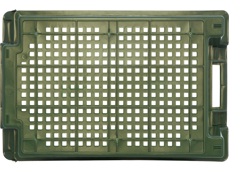 Пластиковый ящик 600х400х200 зеленый