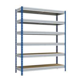 Стеллаж МКФ 15506-2,5 (размеры ДхШхВ= 1525 x 508 x 2500мм, 6 ярусов)