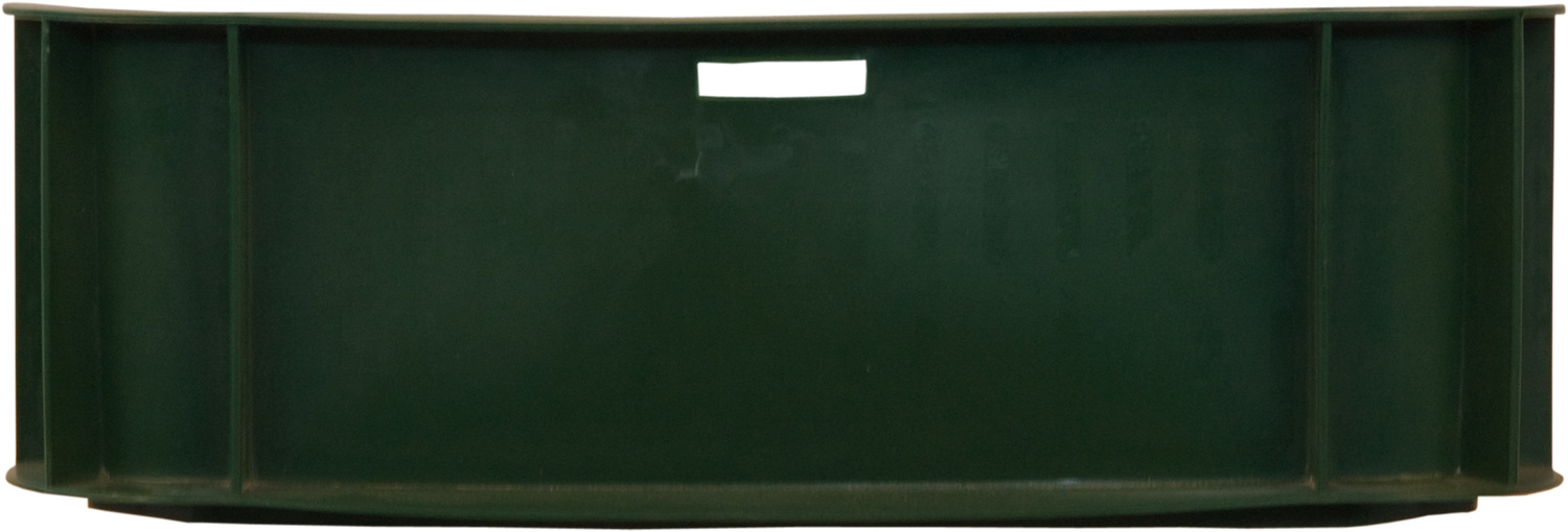 Пластиковый ящик 430х330х110 зеленый