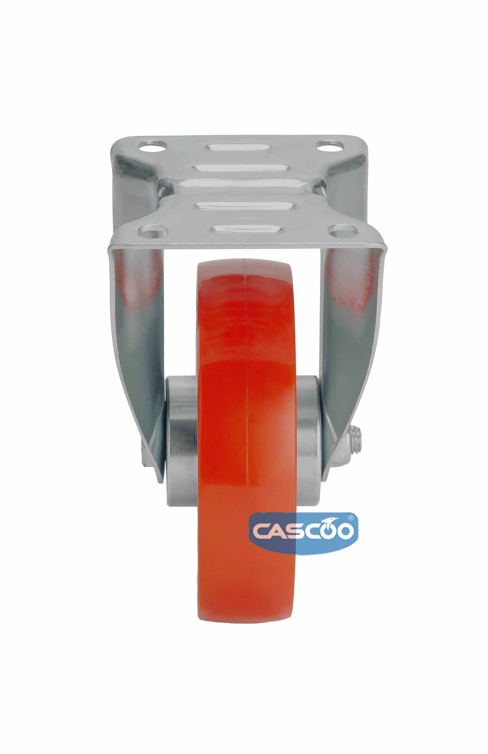 Колесо CASCOO фиксированное (d=100мм, г/п=150кг), полиуретан / полиамид, Германия