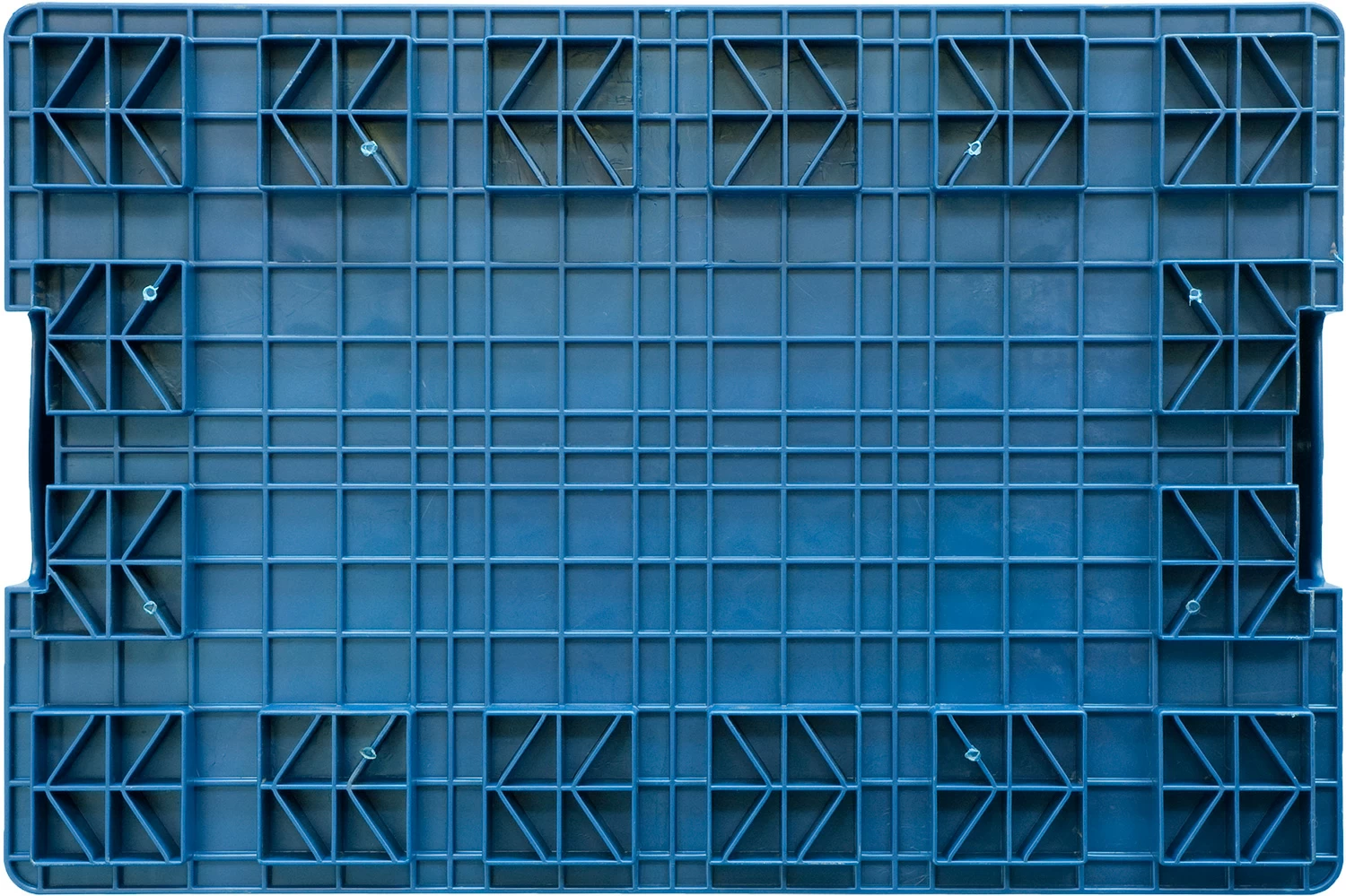 Пластиковый ящик 594х396х280 R-KLT синий