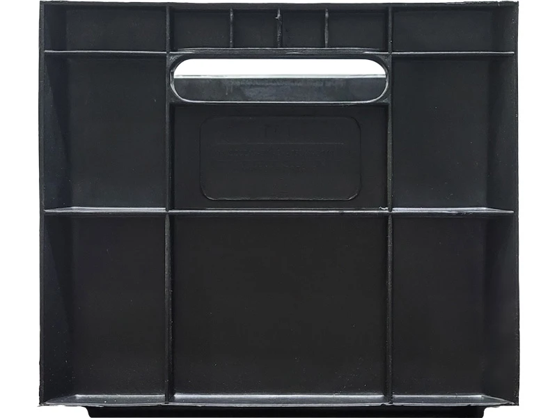 Ящик 400х300х260 "Финпак" , сплошной, черный